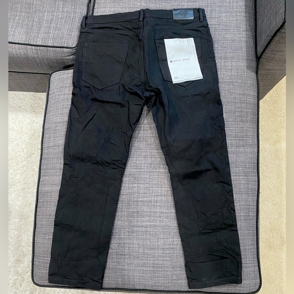 Purple brand black slim fit low rise with slim leg jeans - Picture 2 of 7